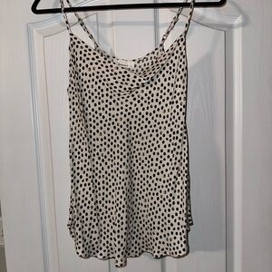 URBAN Romantics Black and White Sleeveless Top